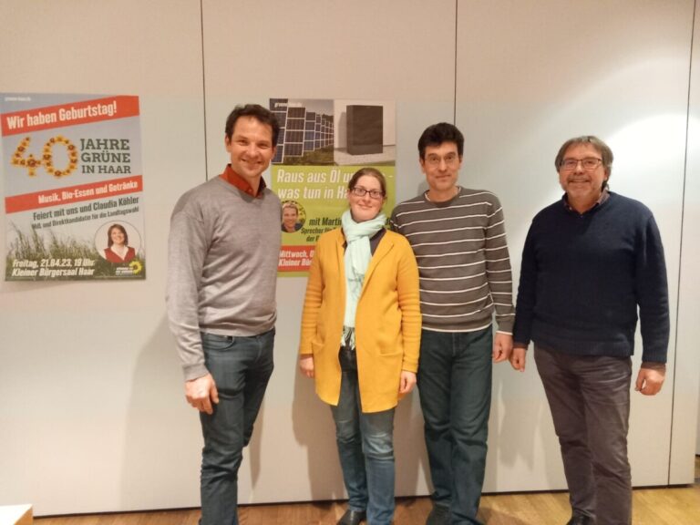 1. März 23: MdL Stümpfig: So gelingt die Energiewende in Haar und Deutschland