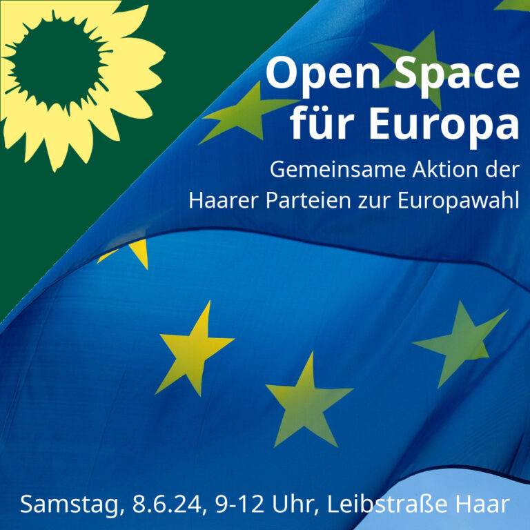 Haarer Parteien werben gemeinsam für ein demokratisches Europa