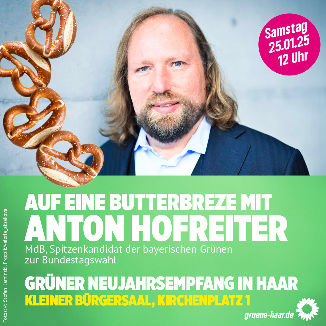 Auf eine Butterbreze mit Toni Hofreiter