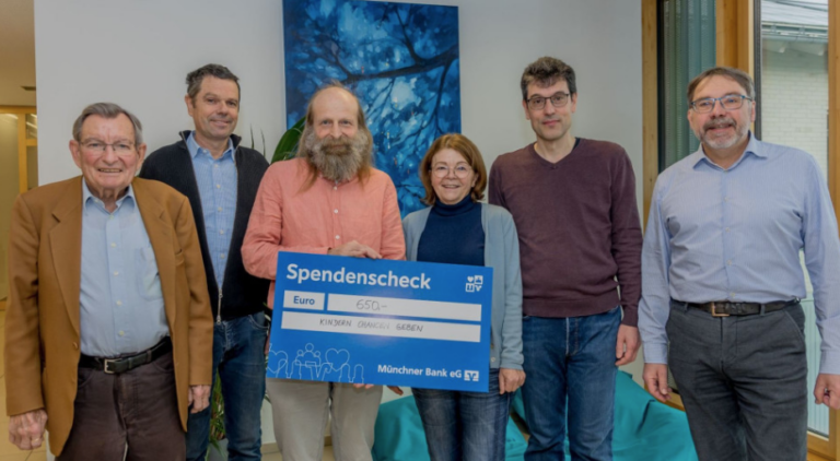 Grüne Weihnachtsspende 2024 für „Kindern Chancen geben“