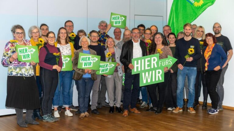 Grüne Haar stellen starkes Team für die Stadtratswahl auf